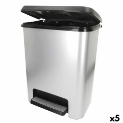 Secchio della spazzatura Curver Grigio Plastica 25 L (5 Unità)