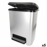 Secchio della spazzatura Curver Grigio Plastica 25 L (5 Unità)