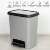 Secchio della spazzatura Curver Grigio Plastica 25 L (5 Unità)