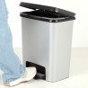 Secchio della spazzatura Curver Grigio Plastica 25 L (5 Unità)