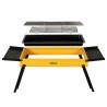 Barbecue Portatile Aktive Acciaio 89 x 33 x 33 cm Giallo