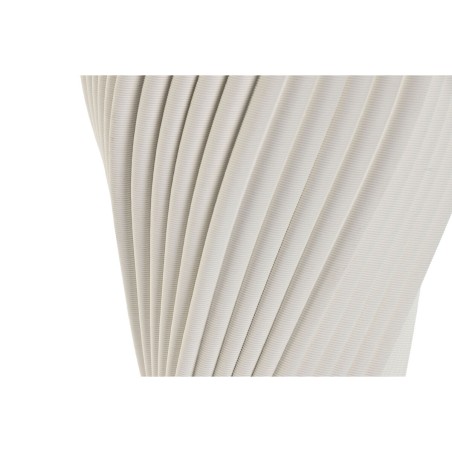 Vaso Home ESPRIT Bianco Gres Moderno 16 x 16 x 40 cm