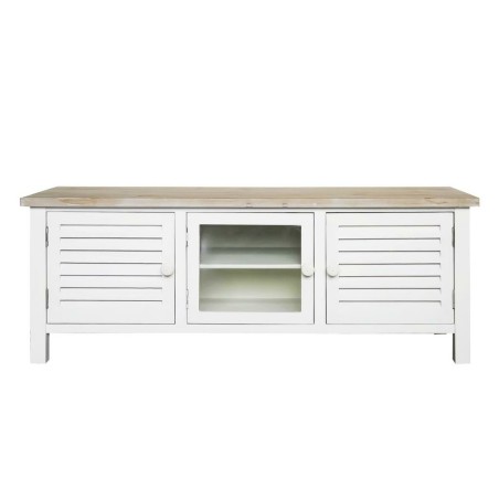 Mobile TV DKD Home Decor Abete Bianco Legno MDF 120 x 40 x 45 cm