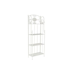 Scaffale Home ESPRIT Bianco Metallo 4 Mensole 61 x 29 x 163,5 cm
