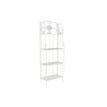 Scaffale Home ESPRIT Bianco Metallo 4 Mensole 61 x 29 x 163,5 cm