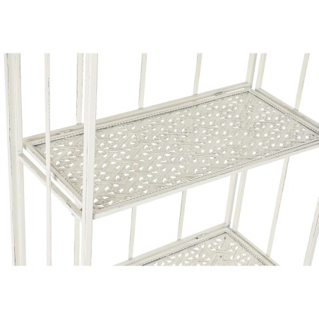 Scaffale Home ESPRIT Bianco Metallo 4 Mensole 61 x 29 x 163,5 cm
