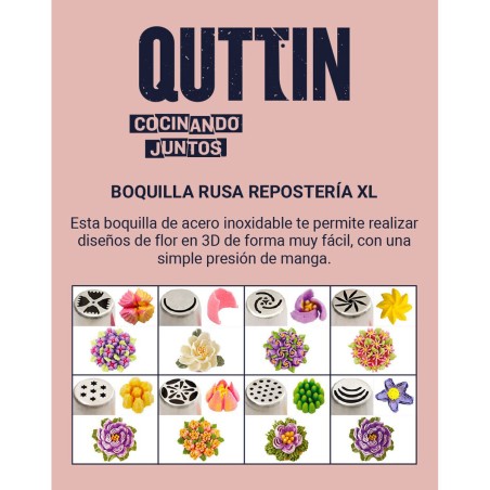 Bocchette per sac à poche Quttin XL 48 Unità