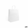 Busta di Carta Algon Bianco 26 x 14 x 31 cm (24 Unità)