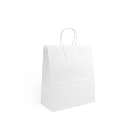 Busta di Carta Algon Bianco 26 x 14 x 31 cm (24 Unità)