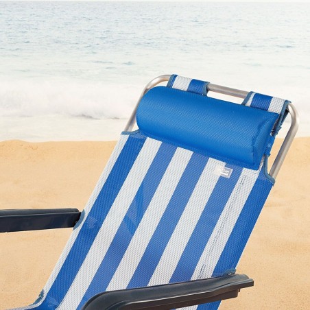 Cuscino per sedie Aktive Azzurro 35 x 5 x 14 cm (12 Unità)