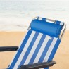 Cuscino per sedie Aktive Azzurro 35 x 5 x 14 cm (12 Unità)