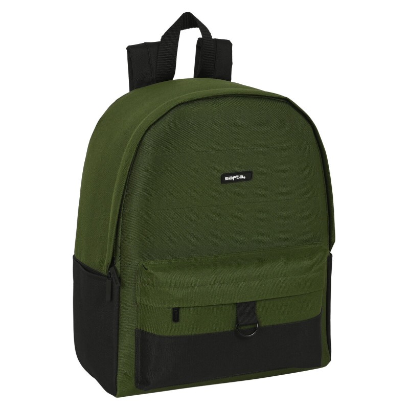 Zaino per Portatile Safta Dark Forest Nero Verde 31 x 40 x 16 cm Zaino per Portatile Safta Dark Forest Nero Verde 31 x 40 x 16 cm