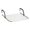 Stendibiancheria Kipit WR1013D Bianco Argentato Grigio chiaro Grigio scuro Alluminio Plastica 62,5 x 50 x 16,5 cm