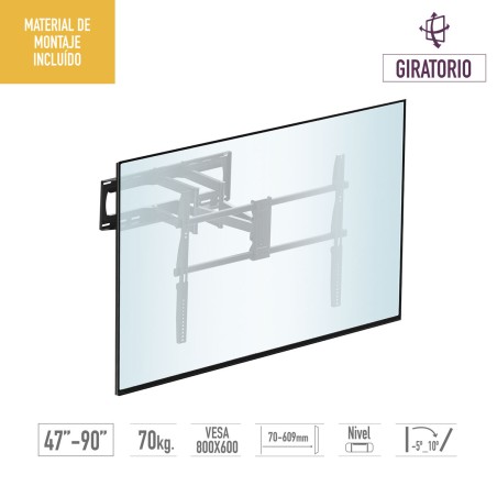 Supporto TV TM Electron 90" 70 Kg