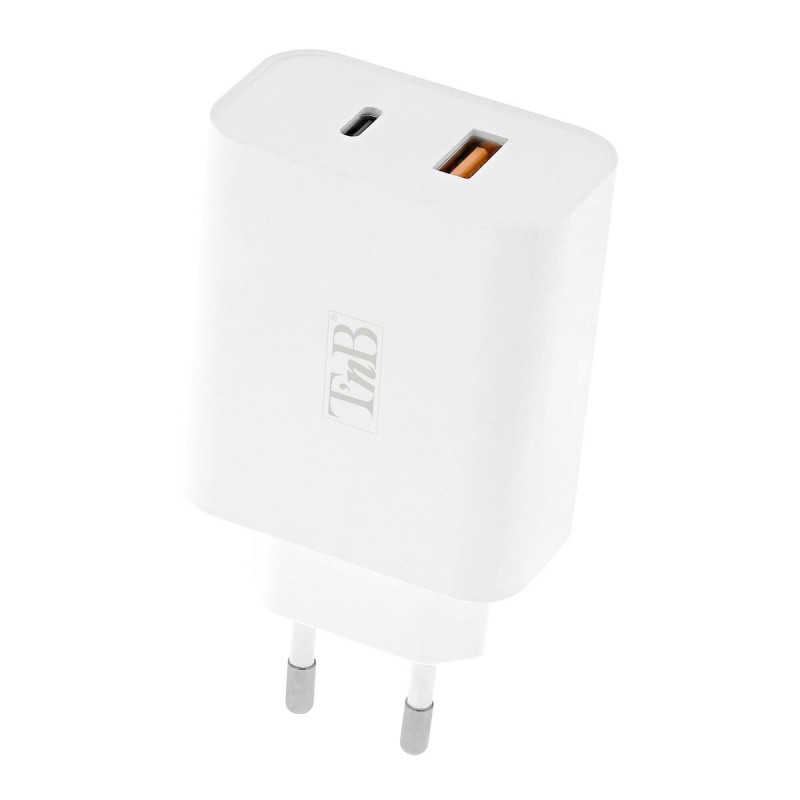 Caricabatterie da Parete + Cavo USB-C T'NB CHNBTINY65 65 W Caricabatterie da Parete + Cavo USB-C T'NB CHNBTINY65 65 W