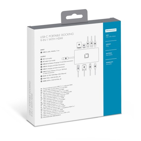 Hub USB Dicota D31729 Bianco