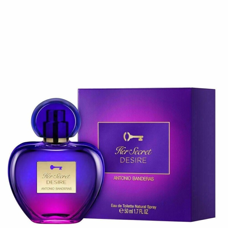 Profumo Donna Antonio Banderas Her Secret Desire 50 ml Profumo Donna Antonio Banderas Her Secret Desire 50 ml