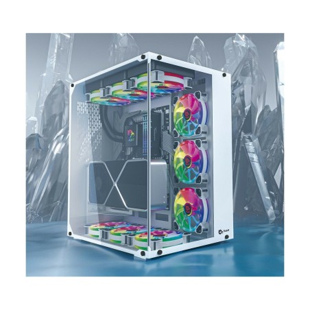 Case computer desktop ATX Talius CRONOS Bianco