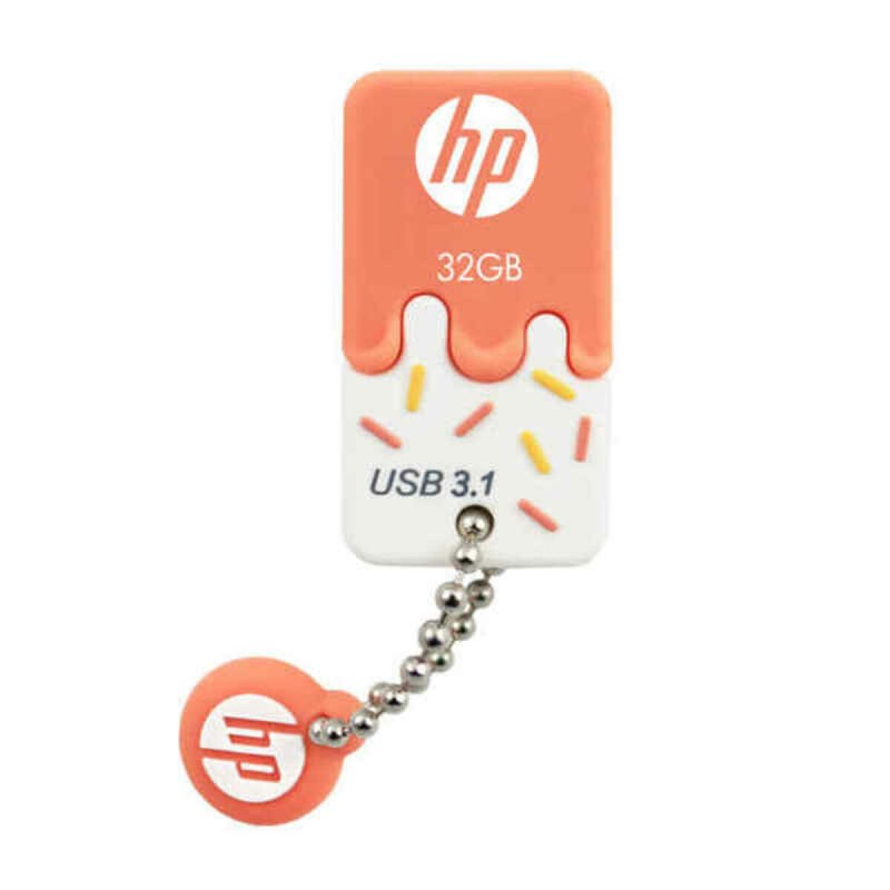 Memoria USB HP HPFD778O-32 Arancio 32 GB 75 MB/s (1 Unità) Memoria USB HP HPFD778O-32 Arancio 32 GB 75 MB/s (1 Unità)