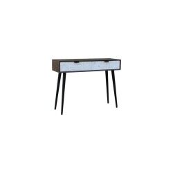Ingresso DKD Home Decor Bianco Nero Wengue 105 x 35 x 77 cm