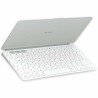 Tastiera Bluetooth Logitech 920-013011 Qwerty in Spagnolo Grigio Bianco/Grigio