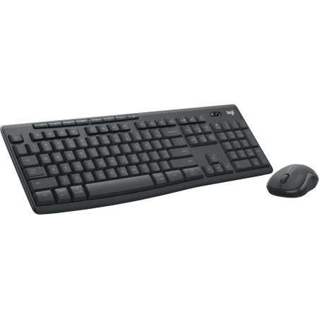Tastiera e Mouse Logitech MK370 Grafite Italiano Qwerty US