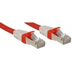 Cavo di Rete Rigido UTP Categoria 6 LINDY 45386 Rosso 2 m