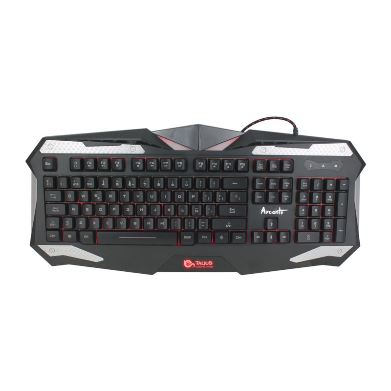 Tastiera per Giochi Talius Arconte Nero Qwerty in Spagnolo Tastiera per Giochi Talius Arconte Nero Qwerty in Spagnolo