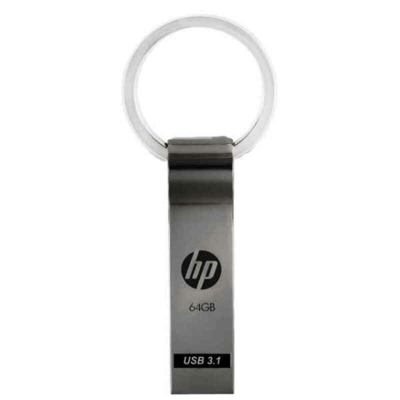 Memoria USB HP HPFD785W-64 Acciaio 64 GB USB 3.0 100 Mb/s (1 Unità) Memoria USB HP HPFD785W-64 Acciaio 64 GB USB 3.0 100 Mb/s (1 Unità)