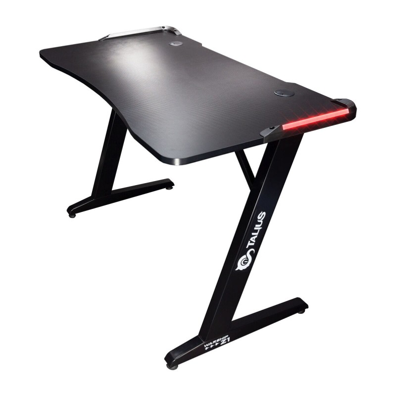 Scrivania Gaming Talius Warship Z1 110 x 60 x 75 cm Nero Scrivania Gaming Talius Warship Z1 110 x 60 x 75 cm Nero