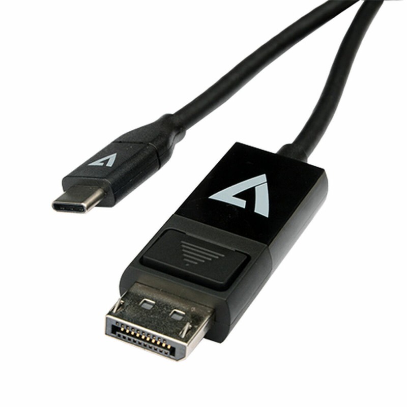 Adattatore USB-C con DisplayPort V7 V7UCDP-2M Nero Adattatore USB-C con DisplayPort V7 V7UCDP-2M Nero
