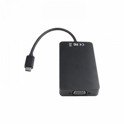 Hub USB V7 V7UC-U3CRJ45HDVG-BLK Nero