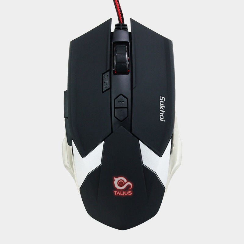 Mouse Talius Sukhoi 2500DPI 8 botones Nero 2500 dpi Mouse Talius Sukhoi 2500DPI 8 botones Nero 2500 dpi