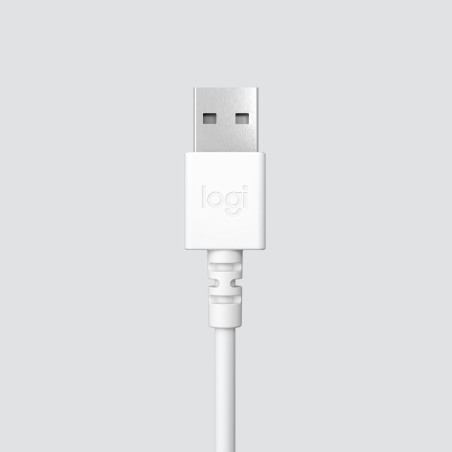 Auricolari Logitech H390 Bianco