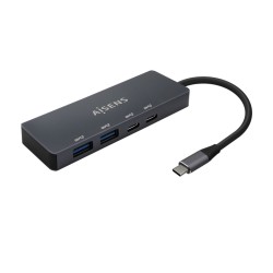 Hub USB Aisens A109-0744 Grigio Multicolore (1 Unità)