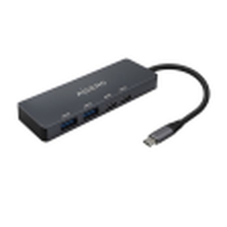 Hub USB Aisens A109-0744 Grigio Multicolore (1 Unità)