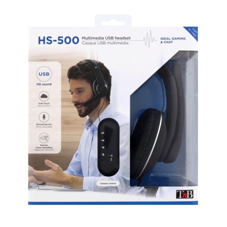 Cuffie T'NB HS-500 Nero