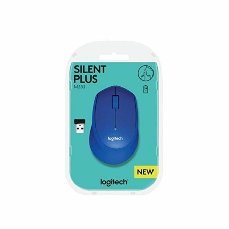 Mouse senza Fili Logitech 910-004910 Azzurro