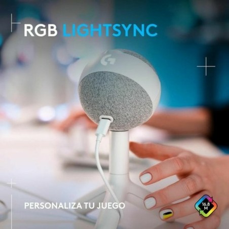 Microfono Logitech 988-000558 Bianco