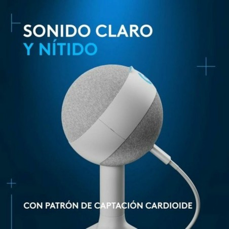 Microfono Logitech 988-000558 Bianco