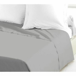 Lenzuolo Superiore Lovely Home Grigio Grigio chiaro 180 x 290 cm