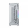Case computer desktop ATX Nfortec NF-CS-NERVIA-W Bianco