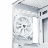 Case computer desktop ATX Nfortec NF-CS-NERVIA-W Bianco