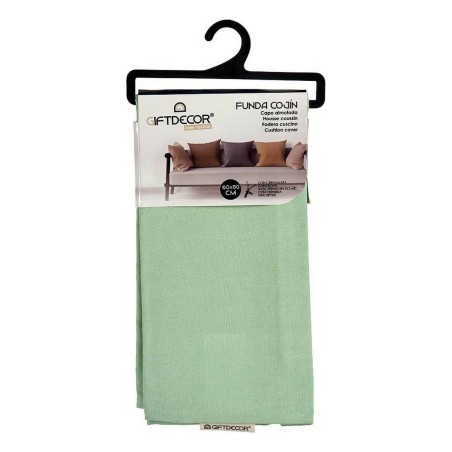 Fodera per cuscino 60 x 0,5 x 60 cm Verde (12 Unità)