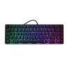 Tastiera CoolBox DG-TEC65-RGB Nero Qwerty in Spagnolo
