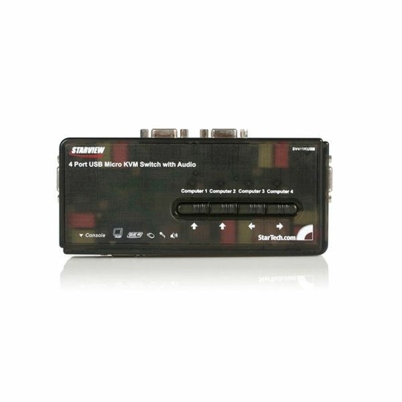 Switch KVM Startech SV411KUSB 1,2 m Switch KVM Startech SV411KUSB 1,2 m