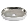 Portasapone Berilo BP15-004-2 Bianco Argentato Acciaio inossidabile Plastica 9,5 x 2,5 x 13 cm (6 Unità)