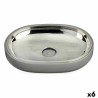 Portasapone Berilo BP15-004-3 Grigio Argentato Acciaio inossidabile Plastica 9,5 x 2,5 x 13 cm (6 Unità)