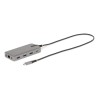 Hub USB-C Startech 117B-USBC-MULTIPORT Grigio 100 W