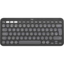 Tastiera Wireless Logitech 920-011843 Grafite Qwerty in Spagnolo QWERTY